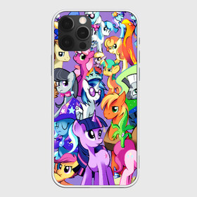 Чехол для iPhone 12 Pro Max с принтом МАЛЕНЬКИЕ ПОНИ , Силикон |  | my little pony | pinkie pie | scootaloo | spike | sweaty balls | искорка | крошка бель | маленькие пони | мульфтфильм | пони | скутолу | эппл блум