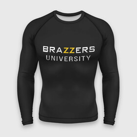 Мужской рашгард 3D с принтом Вrazzers university ,  |  | brazers | brazzers | brazzers university | бразерс | бразэрс | университет бразерс