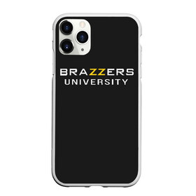 Чехол для iPhone 11 Pro Max матовый с принтом Вrazzers university , Силикон |  | brazers | brazzers | brazzers university | бразерс | бразэрс | университет бразерс