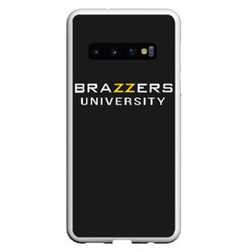 Чехол для Samsung Galaxy S10 с принтом Вrazzers university , Силикон | Область печати: задняя сторона чехла, без боковых панелей | brazers | brazzers | brazzers university | бразерс | бразэрс | университет бразерс