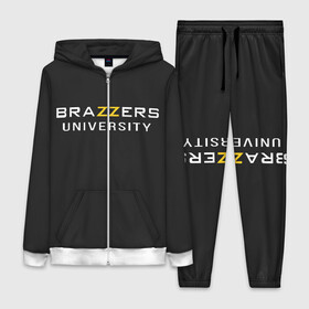 Женский костюм 3D с принтом Вrazzers university ,  |  | brazers | brazzers | brazzers university | бразерс | бразэрс | университет бразерс
