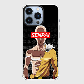 Чехол для iPhone 13 Pro с принтом SENPAI ONE PUNCH MAN ,  |  | one punch man | onepunchman | oppai | saitama | ван панч мен | ванпанчмен | макото миядзаки | сайтама | человек один удар