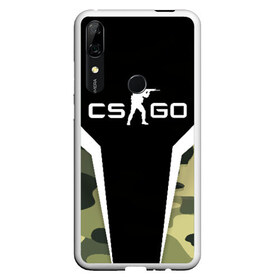 Чехол для Honor P Smart Z с принтом CSGO Camouflage , Силикон | Область печати: задняя сторона чехла, без боковых панелей | conter | counter | cs go | csgo | global | offensive | strike | контер | кс го | ксго | страйк