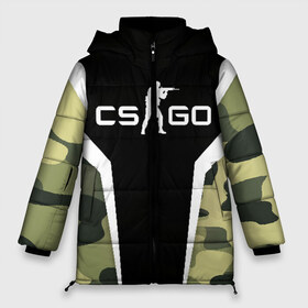 Женская зимняя куртка 3D с принтом CSGO Camouflage , верх — 100% полиэстер; подкладка — 100% полиэстер; утеплитель — 100% полиэстер | длина ниже бедра, силуэт Оверсайз. Есть воротник-стойка, отстегивающийся капюшон и ветрозащитная планка. 

Боковые карманы с листочкой на кнопках и внутренний карман на молнии | conter | counter | cs go | csgo | global | offensive | strike | контер | кс го | ксго | страйк