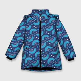 Зимняя куртка для девочек 3D с принтом Fire performer pattern blue , ткань верха — 100% полиэстер; подклад — 100% полиэстер, утеплитель — 100% полиэстер. | длина ниже бедра, удлиненная спинка, воротник стойка и отстегивающийся капюшон. Есть боковые карманы с листочкой на кнопках, утяжки по низу изделия и внутренний карман на молнии. 

Предусмотрены светоотражающий принт на спинке, радужный светоотражающий элемент на пуллере молнии и на резинке для утяжки. | double staff | fan | fire fans | fire show | flow art | poi | spin | веера | дабл стафф | даблы | жонглер | пои | спиннер | фаер шоу | фаерщик