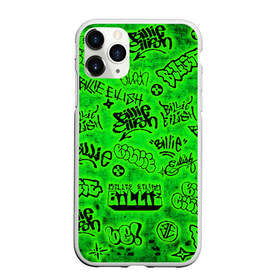 Чехол для iPhone 11 Pro матовый с принтом Billie Eilish Graffiti glow , Силикон |  | billie | eilish | glow | graffiti | grunge | айлиш | билли | граффити | кислота | татуировки