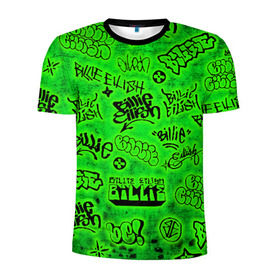 Мужская футболка 3D спортивная с принтом Billie Eilish Graffiti glow , 100% полиэстер с улучшенными характеристиками | приталенный силуэт, круглая горловина, широкие плечи, сужается к линии бедра | Тематика изображения на принте: billie | eilish | glow | graffiti | grunge | айлиш | билли | граффити | кислота | татуировки