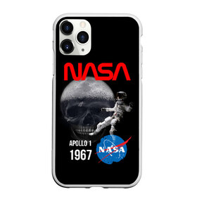 Чехол для iPhone 11 Pro Max матовый с принтом Nasa Apollo 1 1967 , Силикон |  | apollo 1 | apollon 1 | apolon 1 | nasa | аполлон 1 | аполон 1 | наса | насса
