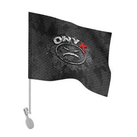 Флаг для автомобиля с принтом Onyx , 100% полиэстер | Размер: 30*21 см | fredro starr | onyx | rap | sonny seeza | sticky fingaz | оникс | рэп