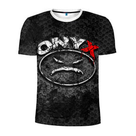 Мужская футболка 3D спортивная с принтом Onyx , 100% полиэстер с улучшенными характеристиками | приталенный силуэт, круглая горловина, широкие плечи, сужается к линии бедра | fredro starr | onyx | rap | sonny seeza | sticky fingaz | оникс | рэп