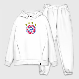 Мужской костюм хлопок OVERSIZE с принтом BAYERN MUNCHEN ,  |  | fc bayern munchen | football | germany | logo | sport | бавария мюнхен | германия | лига | лого | спорт | фк | футбол | футбольный клуб | эмблема