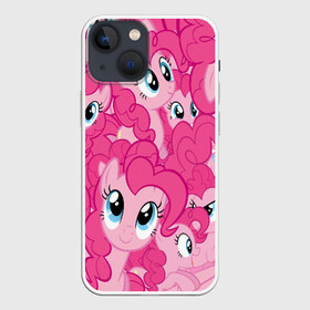 Чехол для iPhone 13 mini с принтом PINK PONY ,  |  | my little pony | pinkie pie | scootaloo | spike | sweaty balls | искорка | крошка бель | маленькие пони | мульфтфильм | пони | скутолу | эппл блум