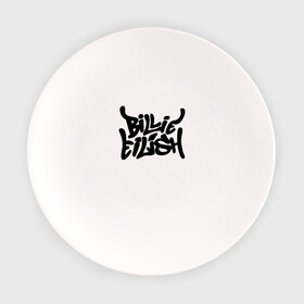 Тарелка с принтом BILLIE EILISH , фарфор | диаметр - 210 мм
диаметр для нанесения принта - 120 мм | be | billie | billie eilish | билли | билли айлиш