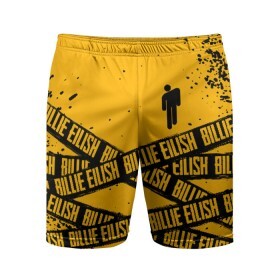 Мужские шорты 3D спортивные с принтом BILLIE EILISH ,  |  | be | billie | billie eilish | билли | билли айлиш