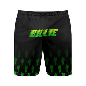 Мужские шорты 3D спортивные с принтом BILLIE EILISH ,  |  | be | billie | billie eilish | билли | билли айлиш