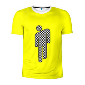 Мужская футболка 3D спортивная с принтом billie eilish , 100% полиэстер с улучшенными характеристиками | приталенный силуэт, круглая горловина, широкие плечи, сужается к линии бедра | billie | billie eilish | eilish | pop | айлиш | билли | инди поп | поп