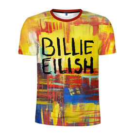 Мужская футболка 3D спортивная с принтом BILLIE EILISH , 100% полиэстер с улучшенными характеристиками | приталенный силуэт, круглая горловина, широкие плечи, сужается к линии бедра | all | asleep | bad | bellyache | billie | blohsh | dont | eilish | eyes | fall | guy | logo | music | ocean | singer | smile | when | айлиш | били | билли | бэрд | лого | музыка | пайрат | певица | символ | эйлиш