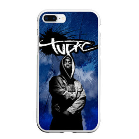 Чехол для iPhone 7Plus/8 Plus матовый с принтом 2Pac , Силикон | Область печати: задняя сторона чехла, без боковых панелей | Тематика изображения на принте: 2 pac | 2 pack | 2 pak | 2pack | 2pak | gangsta | gangster | hiphop | makaveli | mc new york | rap | thug life | tu pac | tupac | tupac shakur | tupack | two pac | west coast | гангста | реп | рэп | ту пак | тупак