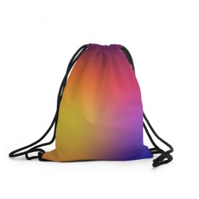 Рюкзак-мешок 3D с принтом Abstract gradient colors , 100% полиэстер | плотность ткани — 200 г/м2, размер — 35 х 45 см; лямки — толстые шнурки, застежка на шнуровке, без карманов и подкладки | abstract | colors | gradient | абстракция | градиент | перелив | цвет | цветовой