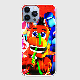 Чехол для iPhone 13 Pro Max с принтом FIVE NIGHTS AT FREDDYS ,  |  | 5 ночей с фредди | animation | bonnie | chica | five nights at freddys | fnaf | foxy | freddy | funny | horror | scary | бонни | майк | пять | ужас | фнаф | фокси | фредди | чика | шмидт