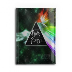 Обложка для автодокументов с принтом PINK FLOYD , натуральная кожа |  размер 19,9*13 см; внутри 4 больших “конверта” для документов и один маленький отдел — туда идеально встанут права | Тематика изображения на принте: music | pink floyd | the dark side of the moon | космос | луна | музыка | пинк флойд | призма | рок | треугольник | триангулярная призма