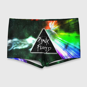 Мужские купальные плавки 3D с принтом PINK FLOYD , Полиэстер 85%, Спандекс 15% |  | music | pink floyd | the dark side of the moon | космос | луна | музыка | пинк флойд | призма | рок | треугольник | триангулярная призма