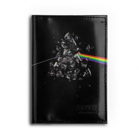 Обложка для автодокументов с принтом PINK FLOYD , натуральная кожа |  размер 19,9*13 см; внутри 4 больших “конверта” для документов и один маленький отдел — туда идеально встанут права | Тематика изображения на принте: music | pink floyd | the dark side of the moon | космос | луна | музыка | пинк флойд | призма | рок | треугольник | триангулярная призма