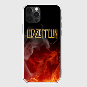 Чехол для iPhone 12 Pro Max с принтом LED ZEPPELIN , Силикон |  | led zeppelin | джимми пейдж | лед зеппелин