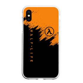 Чехол для iPhone XS Max матовый с принтом HALF-LIFE , Силикон | Область печати: задняя сторона чехла, без боковых панелей | Тематика изображения на принте: aperture laboratories | black mesa | gordon freeman | half life | half life 3 | valve | блэк меса | вэлв | гордон фриман | халф лайф