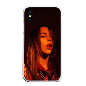 Чехол для iPhone XS Max матовый с принтом BILLIE EILISH , Силикон | Область печати: задняя сторона чехла, без боковых панелей | all | asleep | bad | bellyache | billie | blohsh | dont | eilish | eyes | fall | guy | logo | music | ocean | singer | smile | when | айлиш | били | билли | бэрд | лого | музыка | пайрат | певица | символ | эйлиш