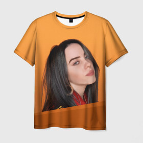 Мужская футболка 3D с принтом BILLIE EILISH , 100% полиэфир | прямой крой, круглый вырез горловины, длина до линии бедер | all | asleep | bad | bellyache | billie | blohsh | dont | eilish | eyes | fall | guy | logo | music | ocean | singer | smile | when | айлиш | били | билли | бэрд | лого | музыка | пайрат | певица | символ | эйлиш