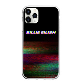 Чехол для iPhone 11 Pro Max матовый с принтом BILLIE EILISH (Glitch) , Силикон |  | 