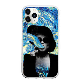 Чехол для iPhone 11 Pro Max матовый с принтом Марла на картине Ван Гога , Силикон |  | ван гог | вангог | звездная ночь | картина | марла | марла сингер | модернизм | постмодерн | художник | экспонат | экспрессионизм