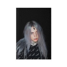 Обложка для паспорта матовая кожа с принтом BILLIE EILISH с Пауком , натуральная матовая кожа | размер 19,3 х 13,7 см; прозрачные пластиковые крепления | all | asleep | bad | bellyache | billie | blohsh | dont | eilish | eyes | fall | ghoul | guy | logo | music | ocean | singer | smile | when | айлиш | били | билли | бэрд | лого | музыка | пайрат | певица | символ | эйлиш