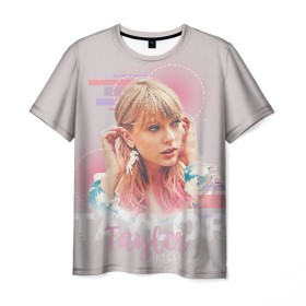 Мужская футболка 3D с принтом Taylor Swift , 100% полиэфир | прямой крой, круглый вырез горловины, длина до линии бедер | Тематика изображения на принте: lover | me | new album | reputation | swift | taylor | taylor swift | музыка | новый альбом | свифт | тей | тейлор | тейлор свифт