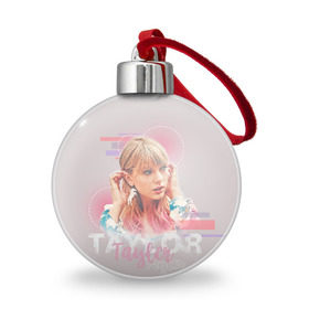 Ёлочный шар с принтом Taylor Swift , Пластик | Диаметр: 77 мм | lover | me | new album | reputation | swift | taylor | taylor swift | музыка | новый альбом | свифт | тей | тейлор | тейлор свифт