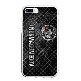 Чехол для iPhone 7Plus/8 Plus матовый с принтом Khabib Nurmagomedov , Силикон | Область печати: задняя сторона чехла, без боковых панелей | 