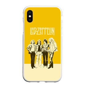 Чехол для iPhone XS Max матовый с принтом Led Zeppelin , Силикон | Область печати: задняя сторона чехла, без боковых панелей | led | led zep | led zeppelin | ledzep | lz | zoso | группа | джимми пейдж | джон генри бонэм | джон пол джонс | зосо | лед зепелен | лед зеппелин | ледзепелен | ледзеппелин | роберт плант | рок