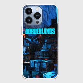 Чехол для iPhone 13 Pro с принтом BORDERLANDS ,  |  | Тематика изображения на принте: bl3 | borderlands | borderlands 3 | game | guns | mayhem is coming | psycho | roses are red | vault | vault symbol | игры | пустошь