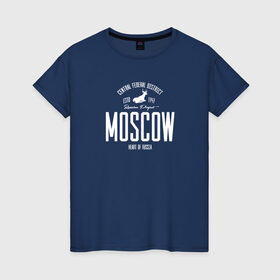 Женская футболка хлопок с принтом Москва Iron , 100% хлопок | прямой крой, круглый вырез горловины, длина до линии бедер, слегка спущенное плечо | i love moscow | moscow | город | москва | мск | регион | я люблю москву