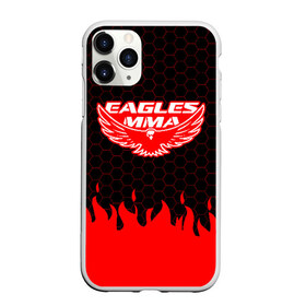 Чехол для iPhone 11 Pro матовый с принтом EAGLES MMA ХАБИБ , Силикон |  | eagles mma | khabib | khabib nurmagomedov | mma | мма | хабиб | хабиб нурмагомедов