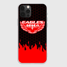 Чехол для iPhone 12 Pro Max с принтом EAGLES MMA ХАБИБ , Силикон |  | eagles mma | khabib | khabib nurmagomedov | mma | мма | хабиб | хабиб нурмагомедов