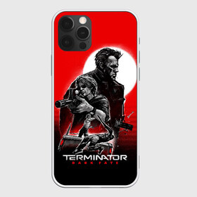 Чехол для iPhone 12 Pro Max с принтом Terminator Dark Fate , Силикон |  | dark fate | sarah j. connor | t 800 | terminator | восстание машин | киборг | сара коннор | темные судьбы | терминатор