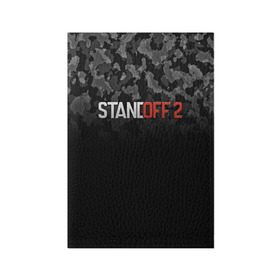 Обложка для паспорта матовая кожа с принтом STANDOFF 2 , натуральная матовая кожа | размер 19,3 х 13,7 см; прозрачные пластиковые крепления | standoff | standoff 2 | противостояние