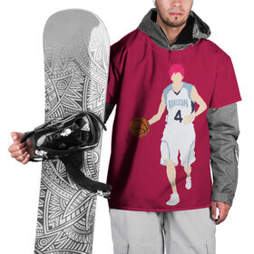 Накидка на куртку 3D с принтом Seijuurou Akashi , 100% полиэстер |  | Тематика изображения на принте: akashi | basket | basketball | kuroko | kuroko no basket | seijuurou | акаши | баскетбол | куроко | сэйджуро