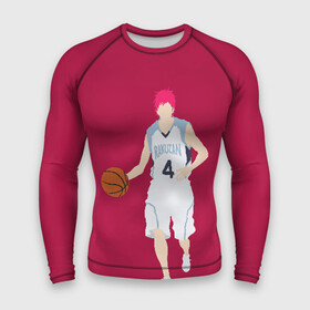 Мужской рашгард 3D с принтом Seijuurou Akashi ,  |  | akashi | basket | basketball | kuroko | kuroko no basket | seijuurou | акаши | баскетбол | куроко | сэйджуро