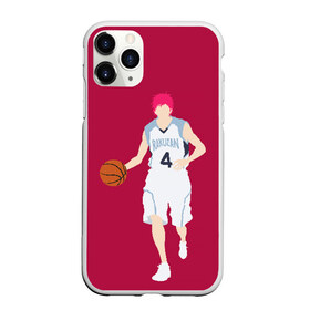 Чехол для iPhone 11 Pro матовый с принтом Seijuurou Akashi , Силикон |  | akashi | basket | basketball | kuroko | kuroko no basket | seijuurou | акаши | баскетбол | куроко | сэйджуро