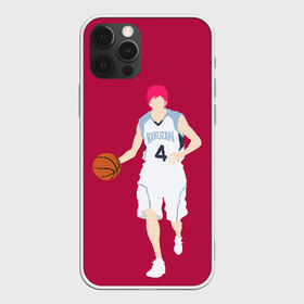 Чехол для iPhone 12 Pro Max с принтом Seijuurou Akashi , Силикон |  | Тематика изображения на принте: akashi | basket | basketball | kuroko | kuroko no basket | seijuurou | акаши | баскетбол | куроко | сэйджуро