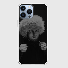 Чехол для iPhone 13 Pro Max с принтом Хабиб Нурмагомедов ,  |  | khabib | khabib nurmagomedov | khabib the eagle | khabib time | хабиб | хабиб нурмагомедов | хабиб орел