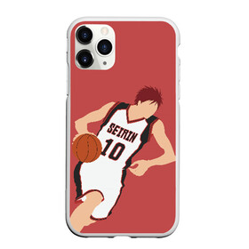 Чехол для iPhone 11 Pro Max матовый с принтом Taiga Kagami , Силикон |  | Тематика изображения на принте: basket | basketball | kagami | kuroko | kuroko no basket | taiga | баскетбол | кагами | куроко | тайга